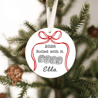Sushi Personalized Ornament