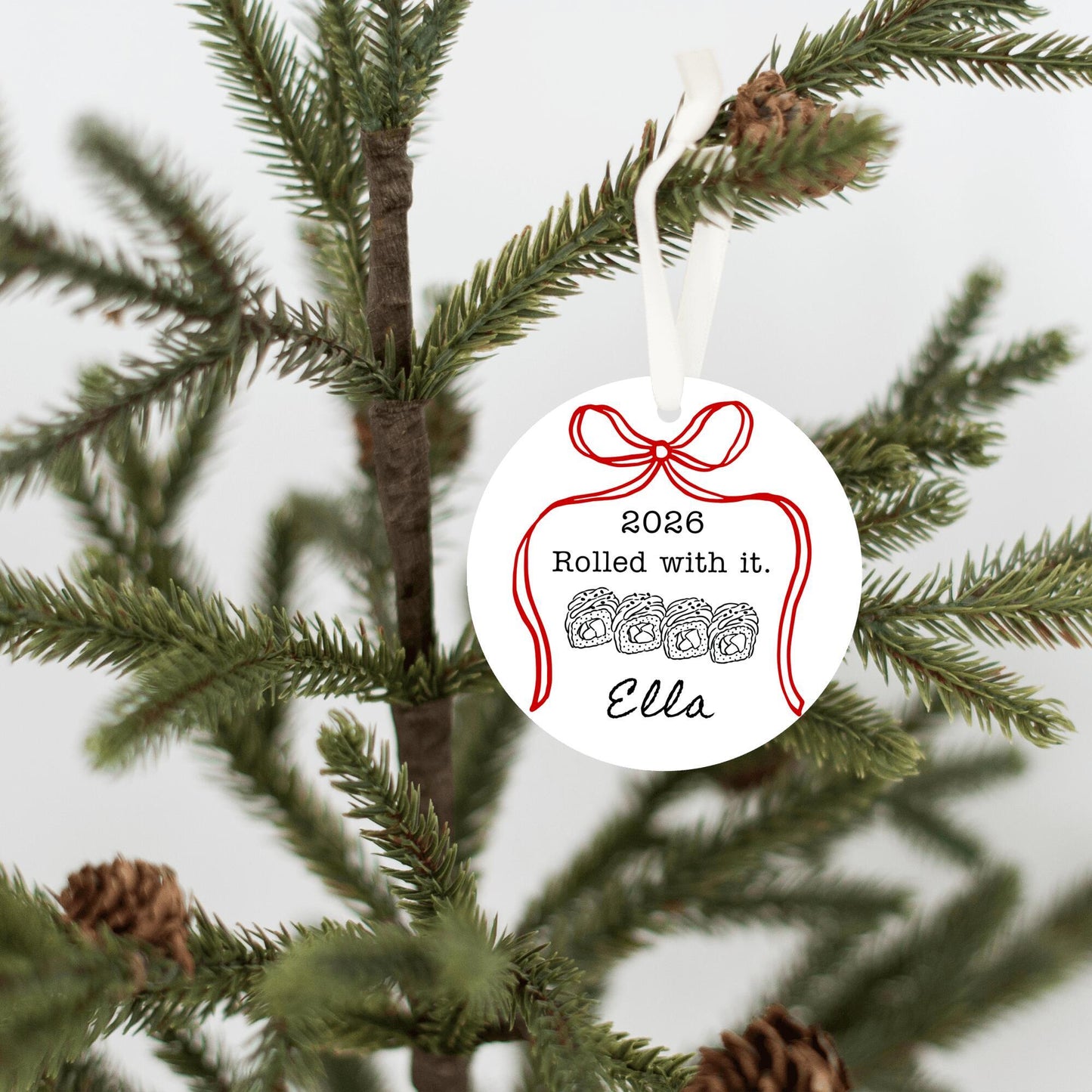 Sushi Personalized Ornament