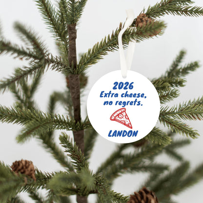 Pizza Personalized Ornament
