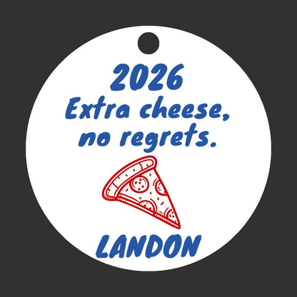 Pizza Personalized Ornament