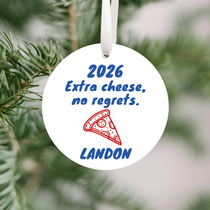 Pizza Personalized Ornament