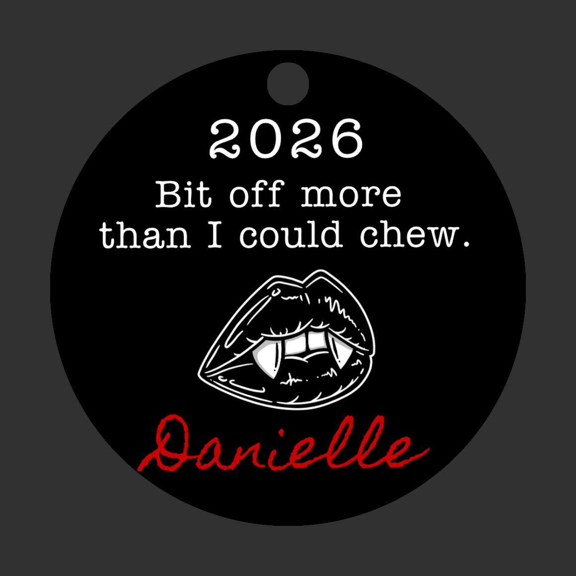Vampire Personalized Ornament