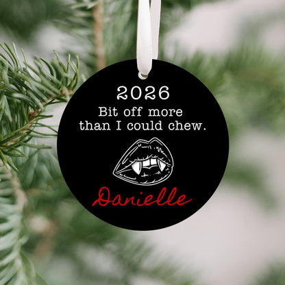 Vampire Personalized Ornament