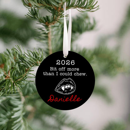 Vampire Personalized Ornament