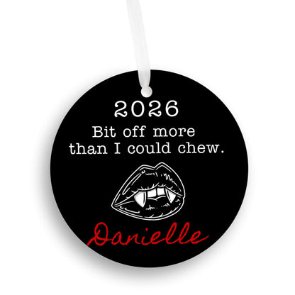 Vampire Personalized Ornament