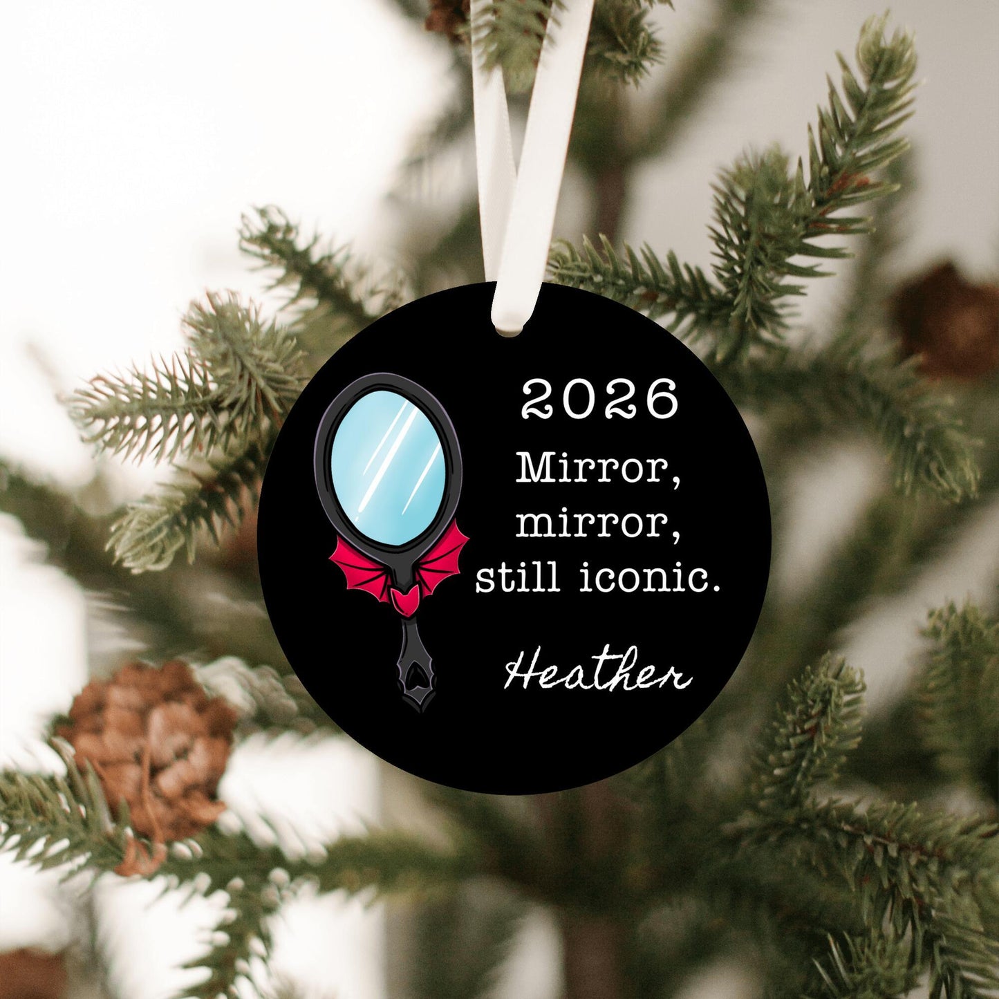 Goth Still Iconic Personalized Ornament