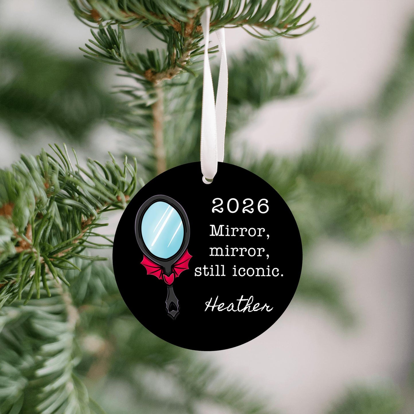 Goth Still Iconic Personalized Ornament