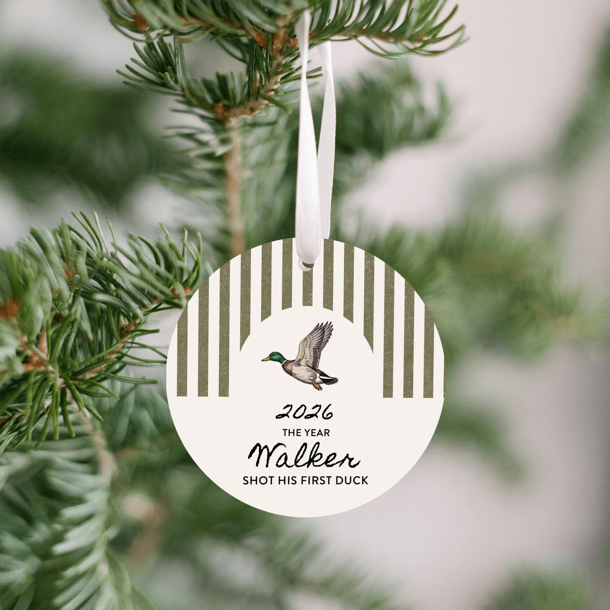 Shot First Duck Christmas Ornament