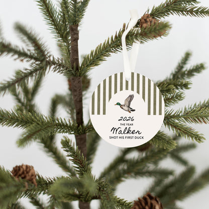 Shot First Duck Christmas Ornament