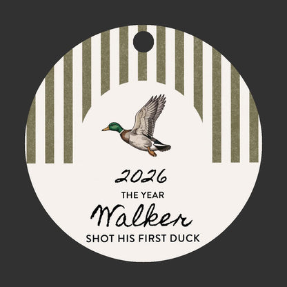 Shot First Duck Christmas Ornament