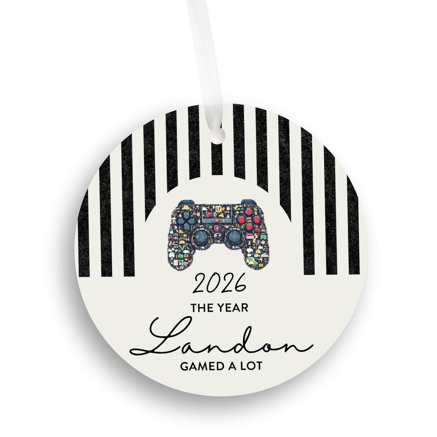 Gamer Christmas Ornament