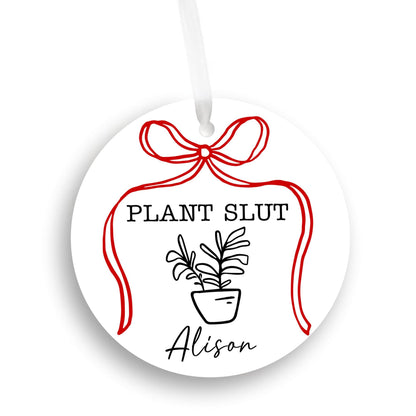 Funny Plant Lover Ornament