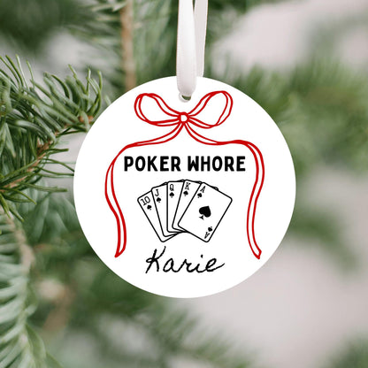 Funny Poker Ornament