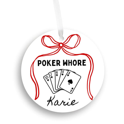 Funny Poker Ornament