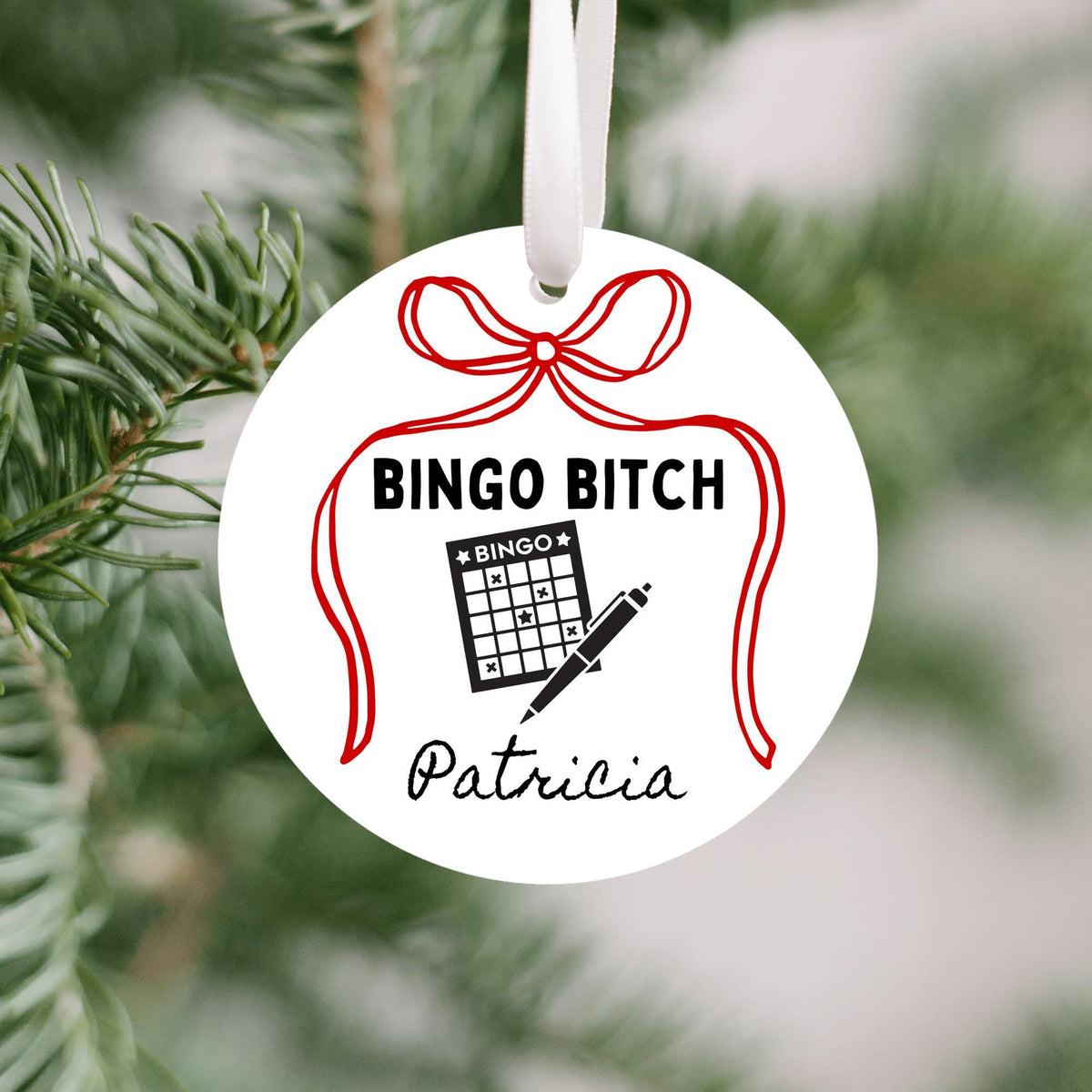Funny Bingo Lover Ornament
