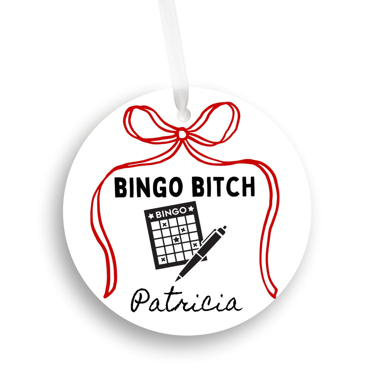 Funny Bingo Lover Ornament