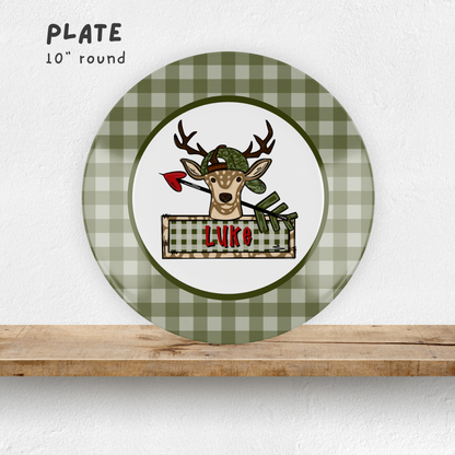 Love You Deer-ly Plate