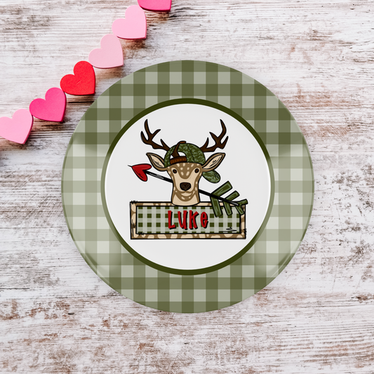 Love You Deer-ly Plate