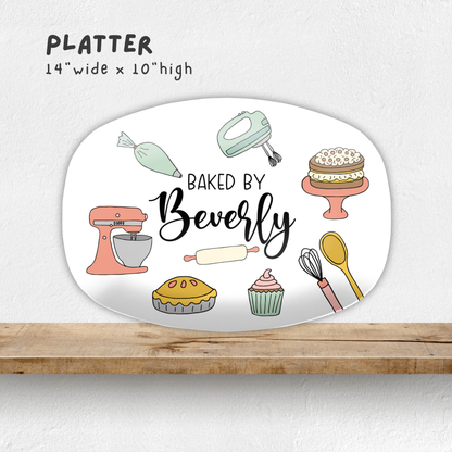 Baking Personalized Platter